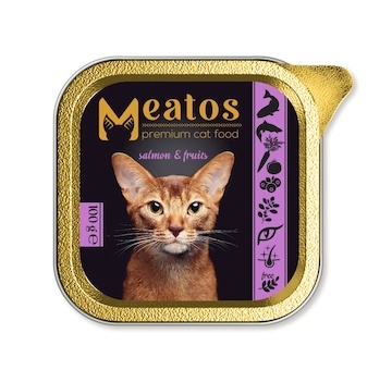 Meatos Cat Salmon & Fruit 100 g
