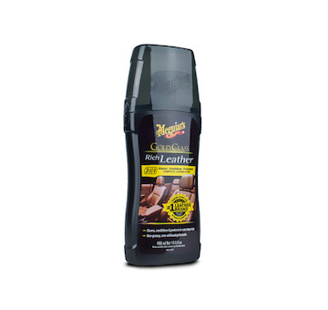 Meguiar's Gold Class Rich Leather Cleaner/Conditioner - čistič a kondicionér na přírodní i umělou kůži, 400 ml