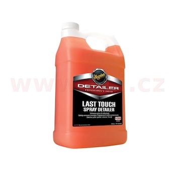 Meguiar's Last Touch Spray Detailer - detailer pro odstranění lehkých nečistot, lubrikaci laku a posílení lesku, 3,78 l