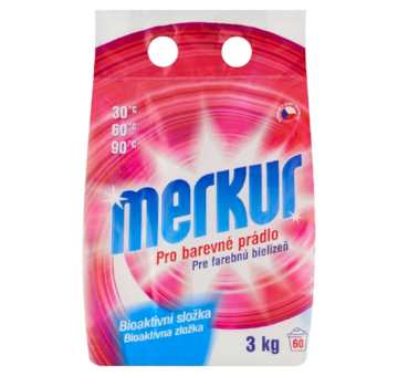 Merkur prací prášek pro barevné prádlo 3kg 60 PD