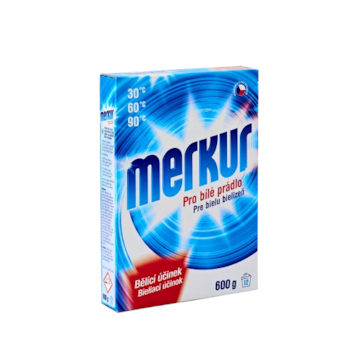 Merkur pro bílé prádlo prací prášek 600g