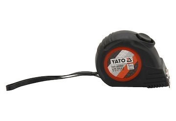Metr svinovací 5 m x 25 mm autostop
