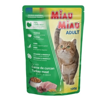 Miau Miau Cat krůtí, kapsa 100 g