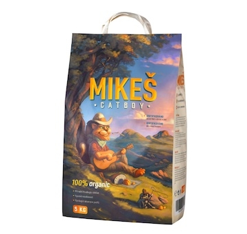 MIKEŠ Catboy hrudkující 5 kg