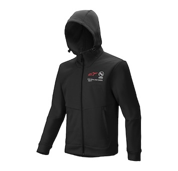 mikina RACER MX FLEECE, ALPINESTARS (černá, vel. 3XL)
