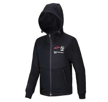 mikina RACER MX FLEECE, ALPINESTARS, dětská (černá, vel. M)