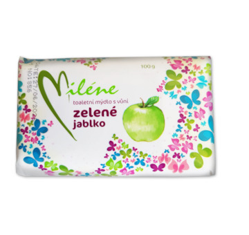 Miléne toaletní mýdlo 100g Jablko