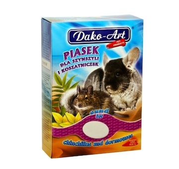 Minerální písek činčila, osmák Dako 1,5 kg