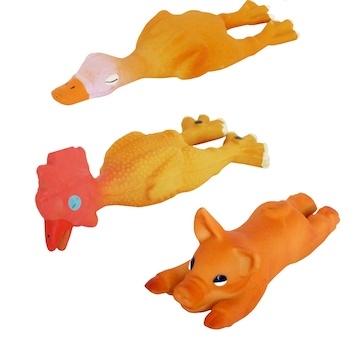 Mini zvířátka latex 14 cm