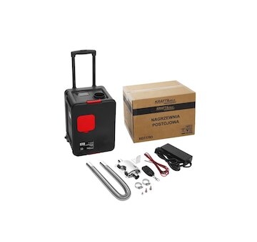Mobilní naftové nezávislé topení 9 kW, 12 V / 230 V - KRAFT&DELE