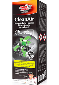 MOJE AUTO Čistič klimatizace black CLEAN AIR 150ml