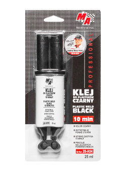 MOJE AUTO Lepidlo na plasty černé, rychleschnoucí 25ml