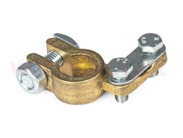 mosazná bateriová svorka 15.9 mm Clasic -