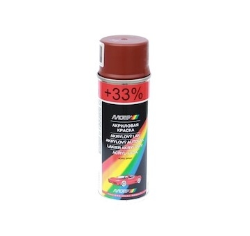 Motip Akrylový lak Základní nátěr, sprej červený 200ml