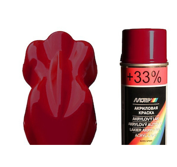 MOTIP Opravný spray pro lak červená 112C 200ml