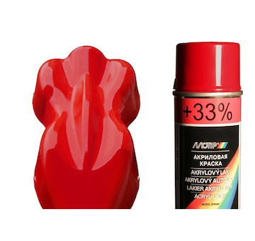 MOTIP Opravný spray pro lak červená 120/129C 200ml