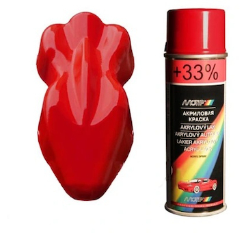 MOTIP Opravný spray pro lak červená 127W 200ml