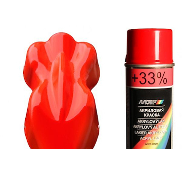 MOTIP Opravný spray pro lak červená 171 200ml