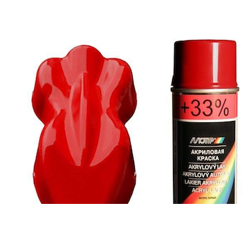 MOTIP Opravný spray pro lak červená 463C 200ml