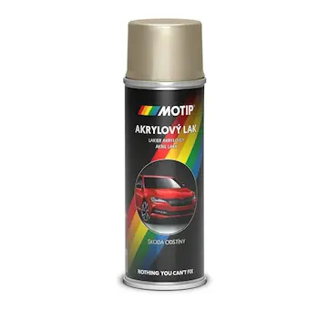 Motip Škoda Akrylový sprej na automobily béžová kapučíno metalíza AC9202 200ml