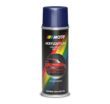 Motip Škoda Akrylový sprej na automobily modrá hlubinná metalíza AC9460 200ml