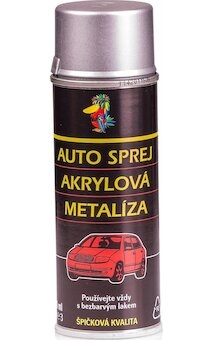 Motip Škoda Akrylový sprej na automobily stříbrná diamantová metalíza AC9102 200ml