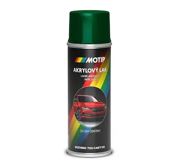 Motip Škoda Akrylový sprej na automobily zelená natur metalíza AC9570 200ml