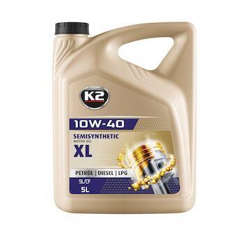Motorový olej K2 10W-40 XL 5 l