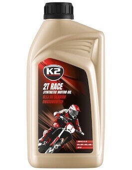 Motorový olej K2 2T RACE červený 1 l 