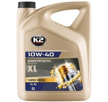 Motorový olej K2 TEXAR XL-TD 10W-40, 5 l