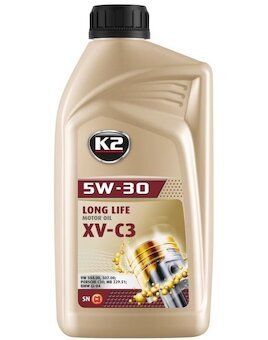 Motorový olej K2 TEXAR XV-C3 5W-30, 1 l