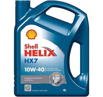 Motorový olej Shell Helix HX7 10W-40 4 l