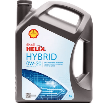 Motorový olej Shell Helix Hybrid 0W-20 5 l