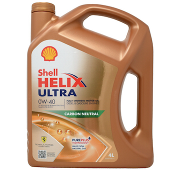 Motorový olej Shell Helix Ultra 0W-40 4 l