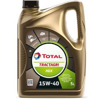 Motorový olej Total Tractagri HDX 15W-40 5 l