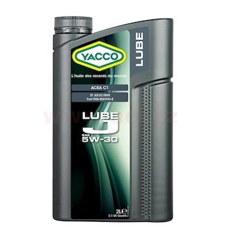 Motorový olej YACCO LUBE J 5W30 2L