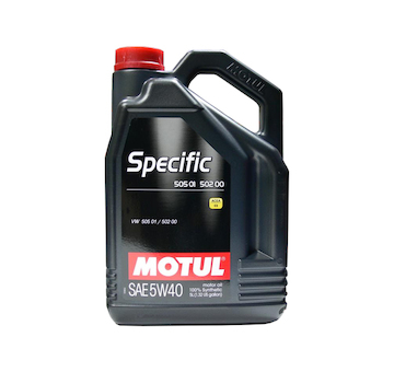 MOTUL SPECIFIC 505.01 502.00 5W-40 5L