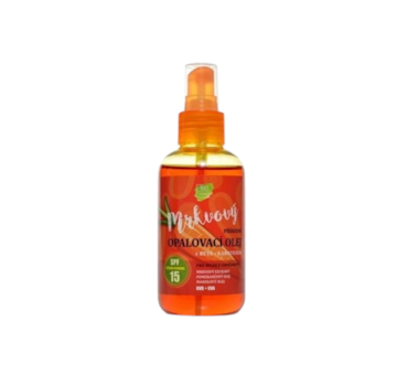 Mrkvový bio opalovací olej 150ml OF 15