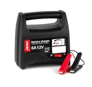 Nabíječka auto / moto baterií 6A, 12V AMiO SBC-6A