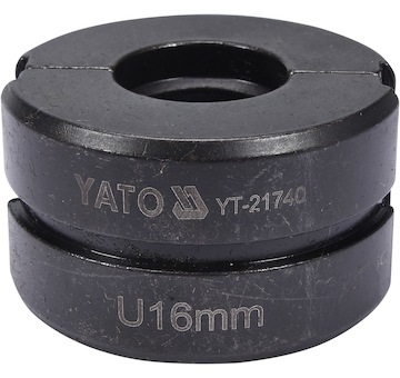 Náhradní čelisti k lisovacím kleštím YT-21735 typ U 16mm