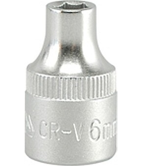 Yato Nástrčná hlavice šestihran 6mm YT-3801