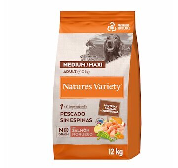 Nature´s variety original pro střední psy s lososem 12kg