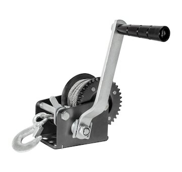 Naviják lanový s klikou, do 360kg/8m lanko  EXTOL PREMIUM