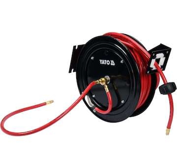 Naviják se vzduchovou hadicí PVC 9,5mm, 15m