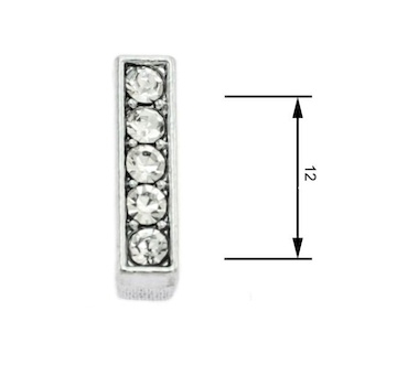 Navlékací písmenka I 12 mm