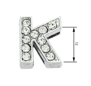 Navlékací písmenka K 12 mm