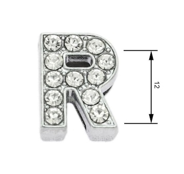 Navlékací písmenka R 12 mm