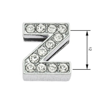 Navlékací písmenka Z 12 mm