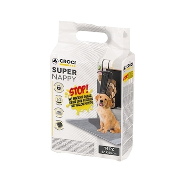 Návyková podložka Super Nappy Carbon 57 x 54 cm (14 ks)