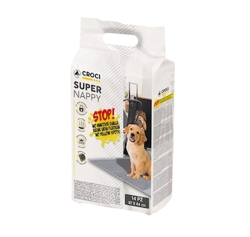 Návyková podložka Super Nappy Carbon 84 x 57 cm (14 ks)